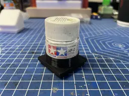 Gridfinity Tamiya and Glue Bottle 10ml Single Bottle Holder 3d model