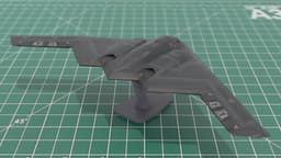 B2 Spirit Stealth Bomber 1:300 Scale 3D Print Model 3d model