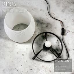 RING | Fastprint Table Lamp 3d model