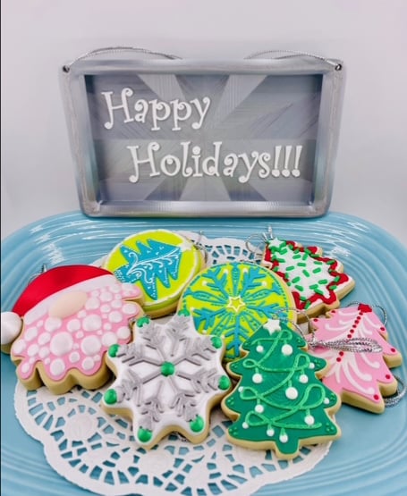 Cookie Sheet Pan Sign Ornament 3d model