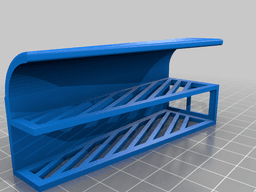 Ikea cabinet handle no drilling or holes required 3d model