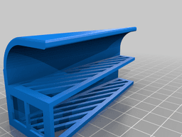 Ikea cabinet handle no drilling or holes required 3d model