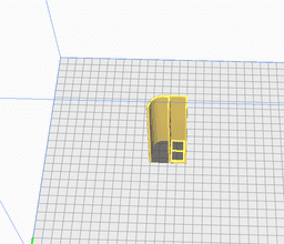 Ikea cabinet handle no drilling or holes required 3d model