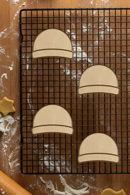 Baby Hat Cookie Cutter, Biscuit Cutter 3d model
