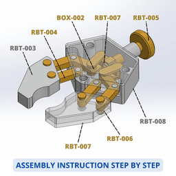 THE ROBOTIC CRAB 3d model