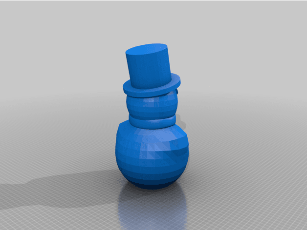 SnowMan 3d model