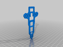 "Reliant" frame - modern lightweight Y6 frame for long range and fun (v2!) 3d model