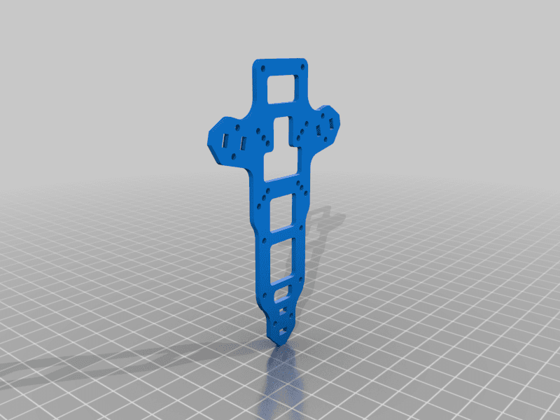 "Reliant" frame - modern lightweight Y6 frame for long range and fun (v2!) 3d model