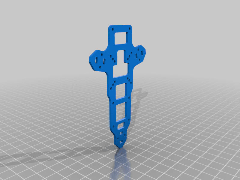 "Reliant" frame - modern lightweight Y6 frame for long range and fun (v2!) 3d model