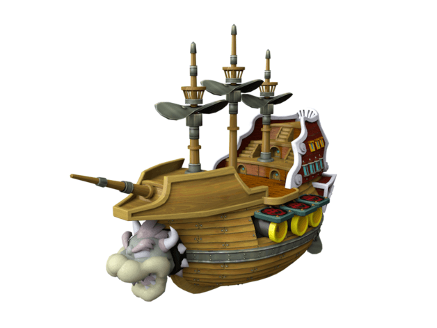 Koopa Airship 3d model