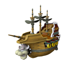 Koopa Airship 3d model