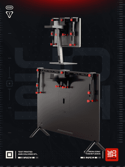 Screen Buddy Godzilla 3D Printer STL file 3d model