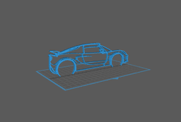 Lotus - Exige Wall Art 3d model
