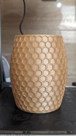 HexaFlow Planter + Base 3d model