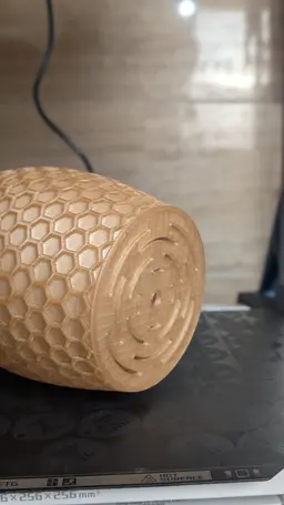 HexaFlow Planter + Base 3d model