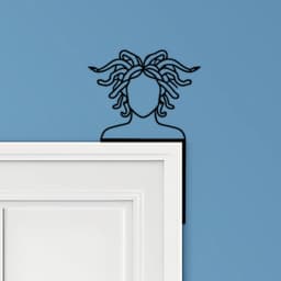 Medusa Door Corner Decor 3d model