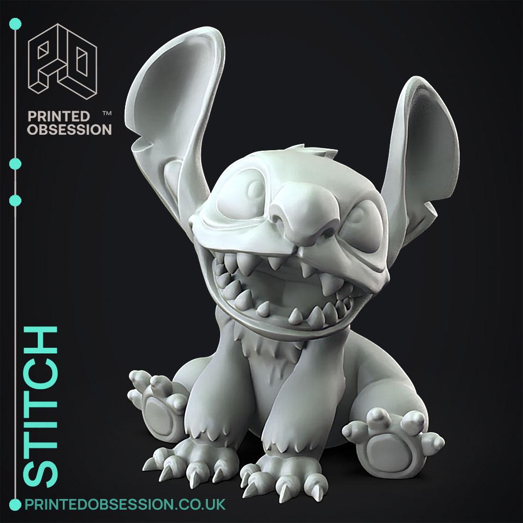 Stitch - Lilo & Stitch - Fan Art 3d model