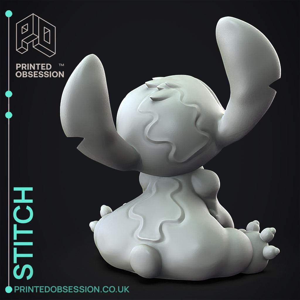 Stitch - Lilo & Stitch - Fan Art 3d model