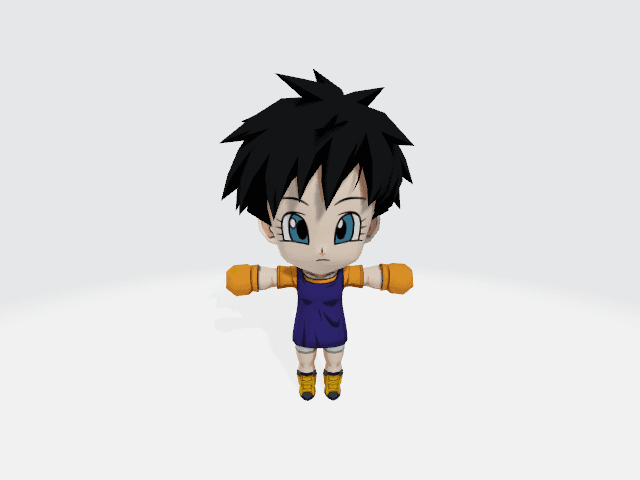 Baby Videl 3d model