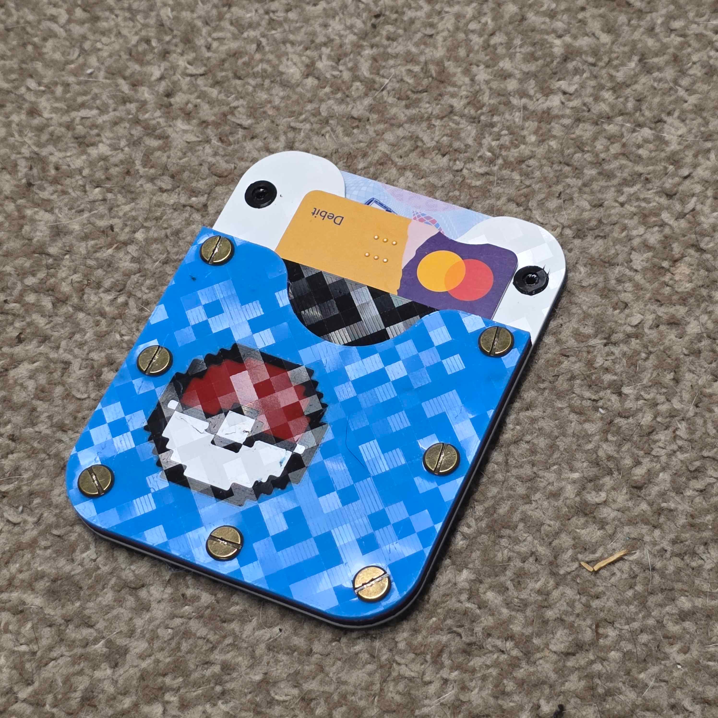 Vertical Wallet for Chicago Screws 3d model