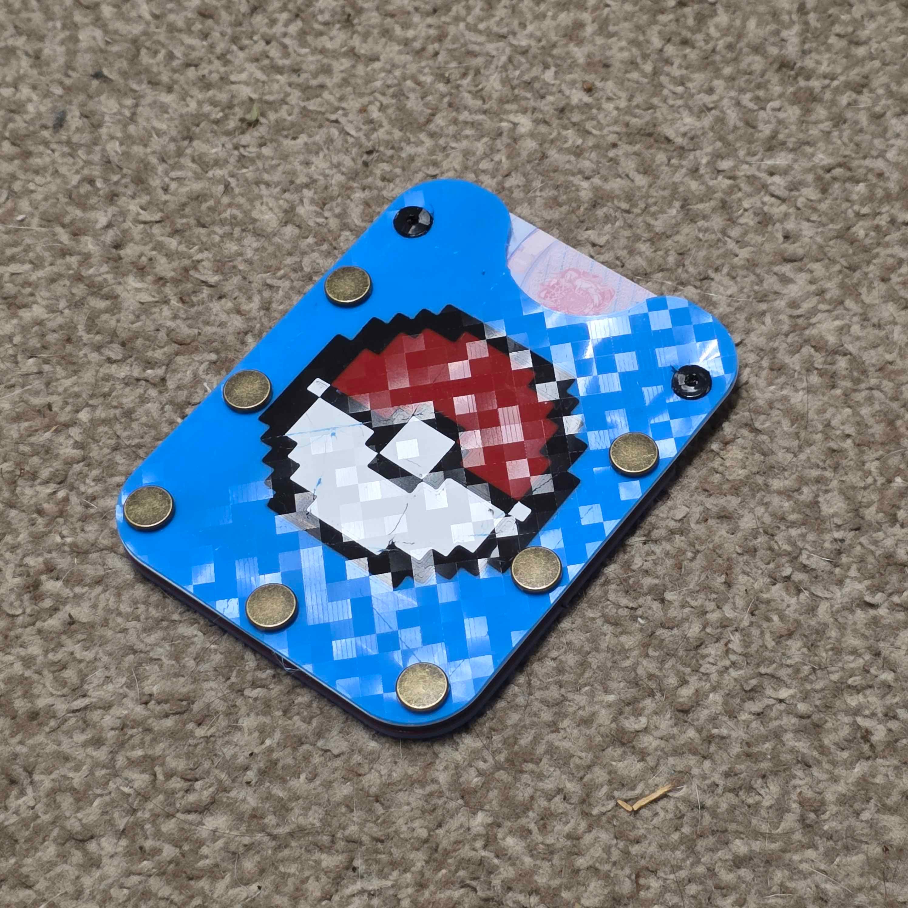 Vertical Wallet for Chicago Screws 3d model