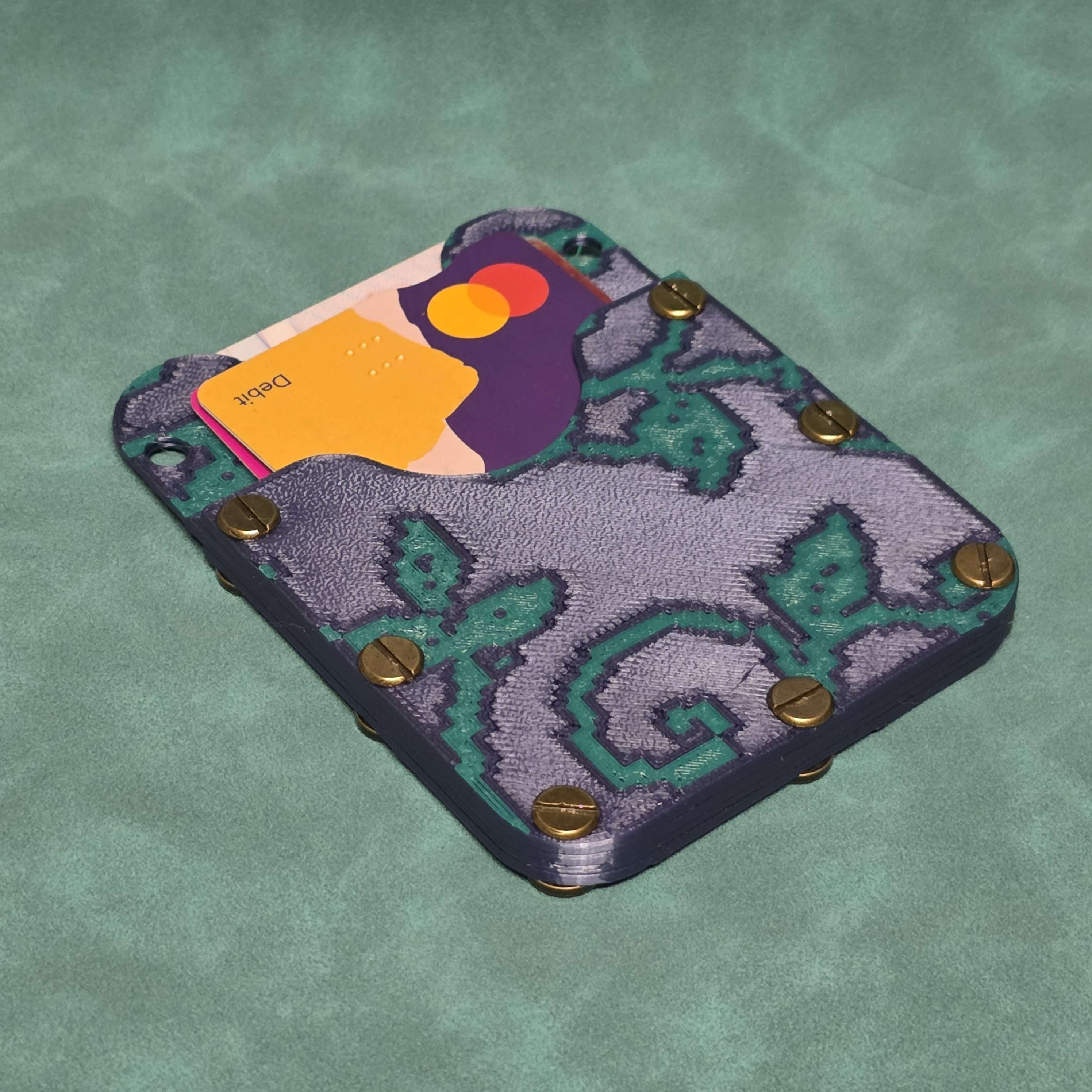 Vertical Wallet for Chicago Screws 3d model