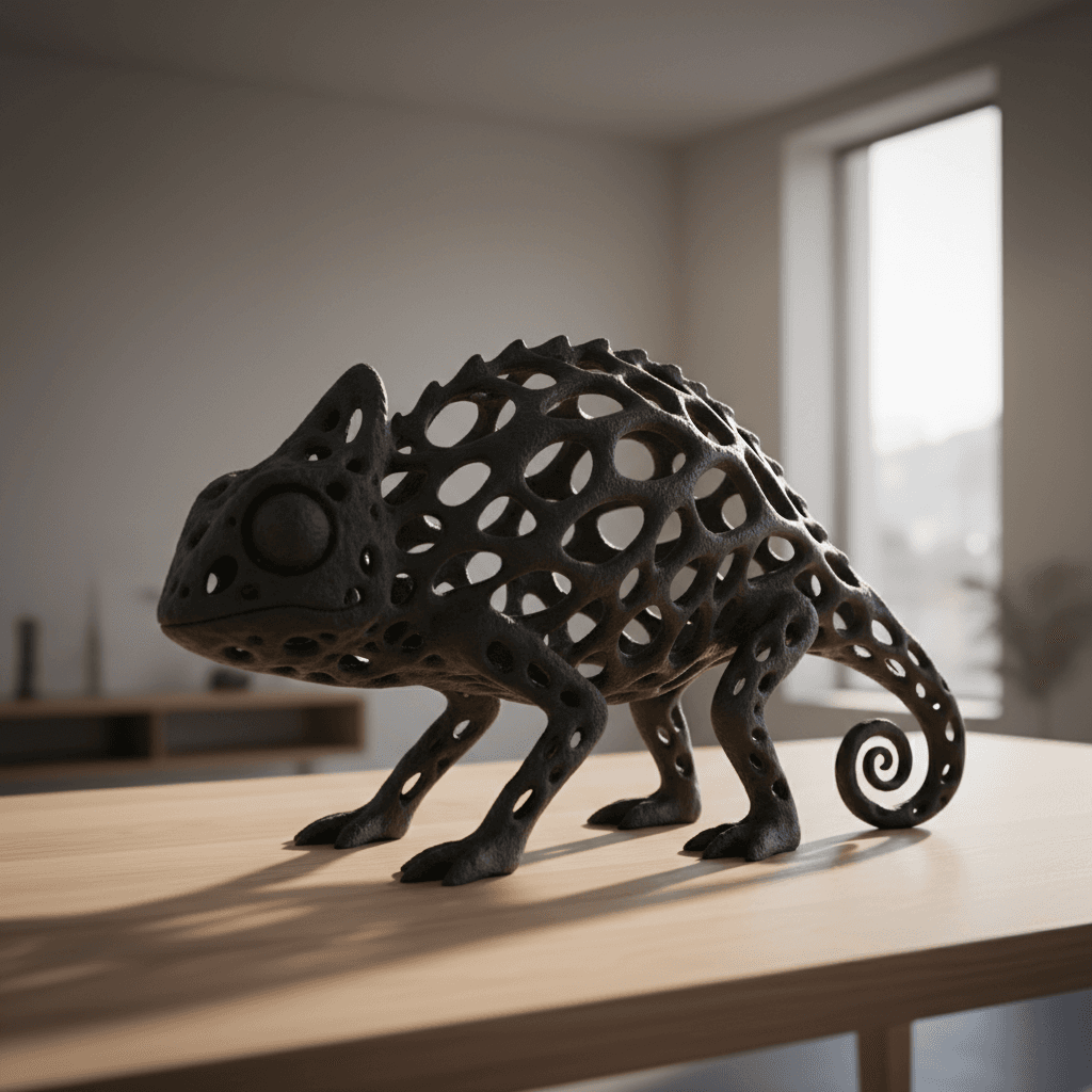 Contemporary Interior Decor STL 3d model