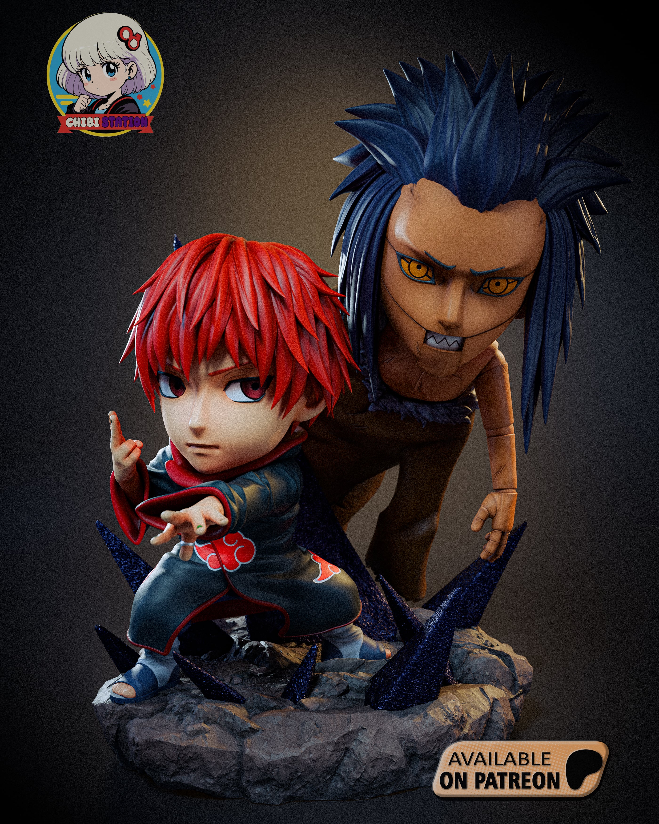 Sasori Chibi - Premium Collectible 3d model