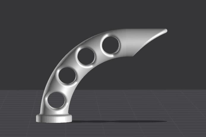 Creality K1 MAX PTFE guide 90 degrees 3d model