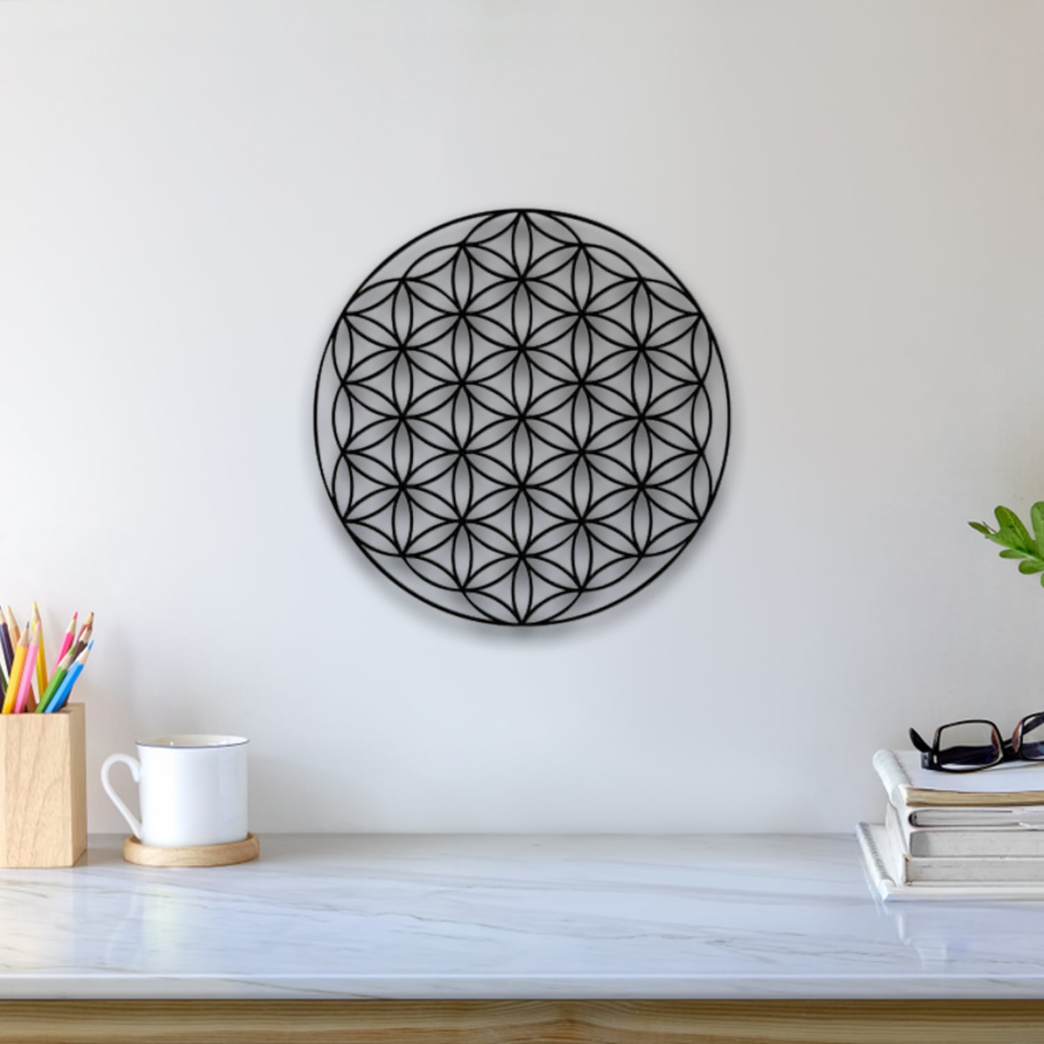 Mandala Wall Art 3d model