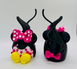 Girl Mouse Gnome 3d model