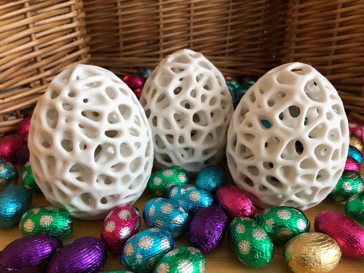 Spring Egs Models Three Stochastic Easter Eggs - 3D model by DaveMakesStuff on Thangs