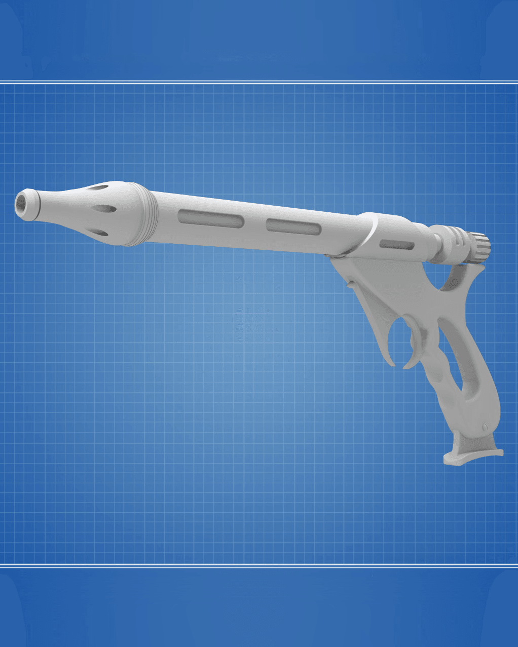 Jango Fett's WESTAR-34 Blaster - Star Wars 3d model