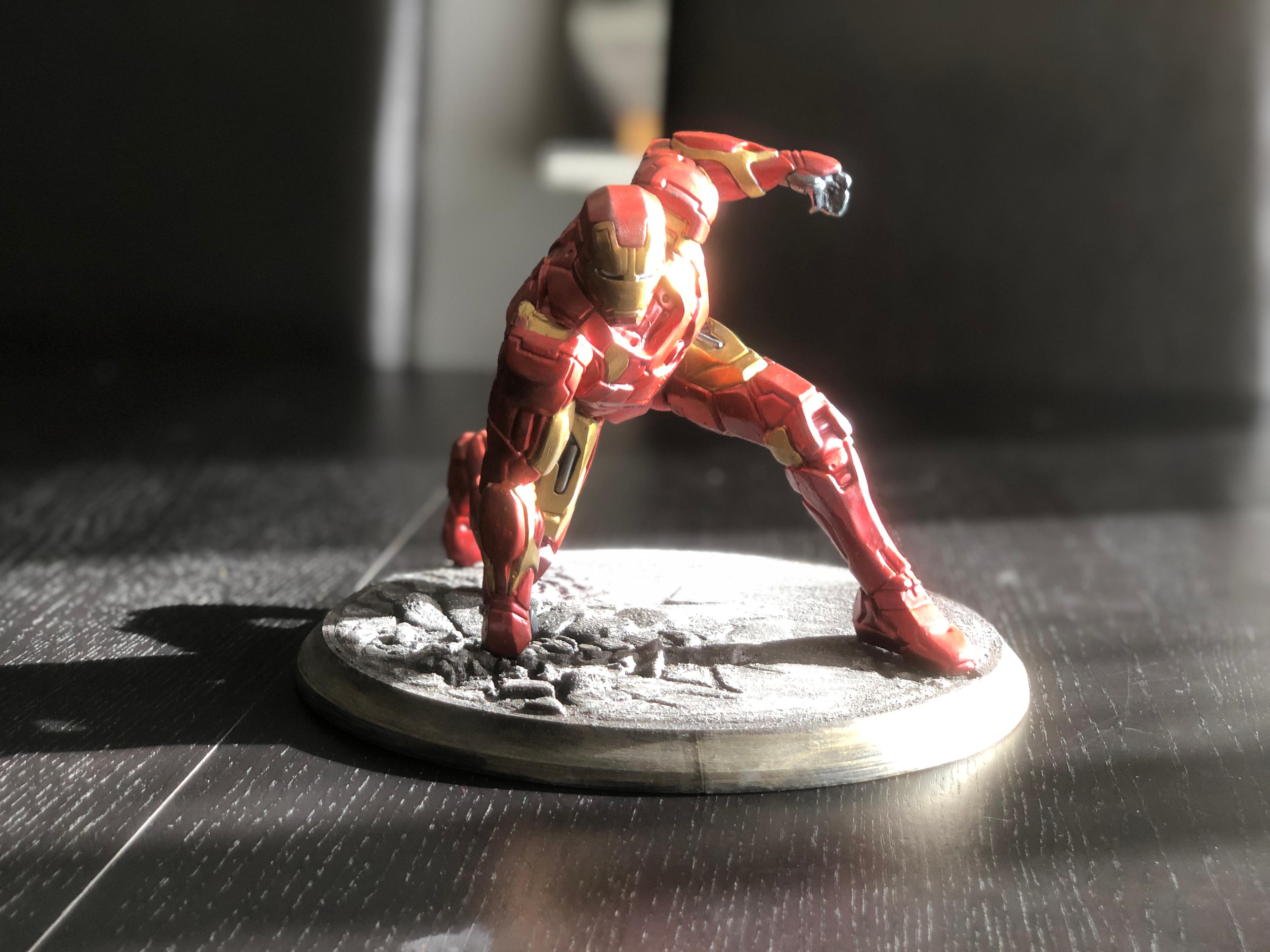 Iron Man - Mk 42 Suit Hero Landing - Marvel 3d model