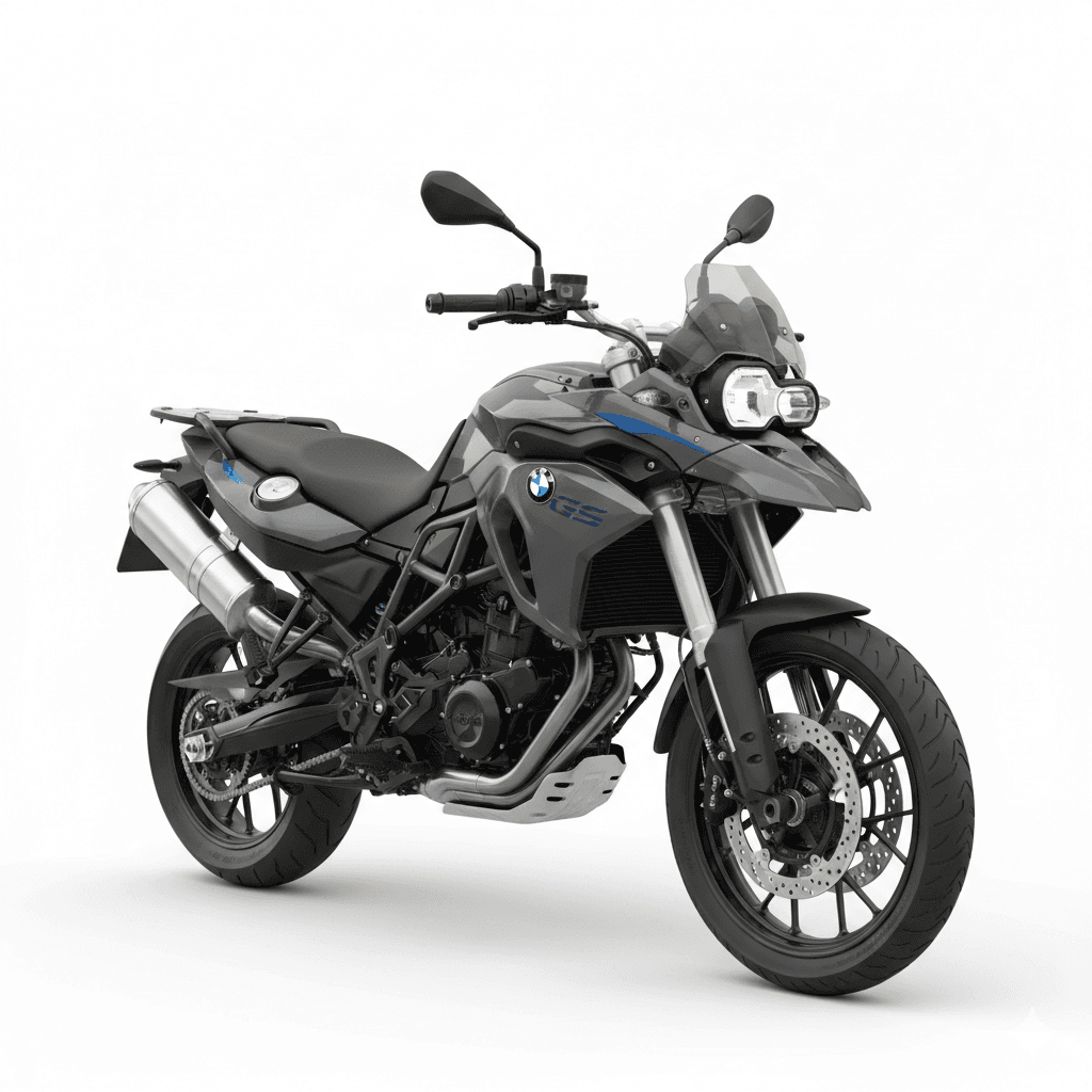 BMW F800GS Adventure Touring Motorcycle 3d model