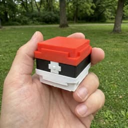 ULTRAPACK: 5 POKÉBALLS COBBLEMON / VOXEL STYLE - MINECRAFT SERIES 3d model
