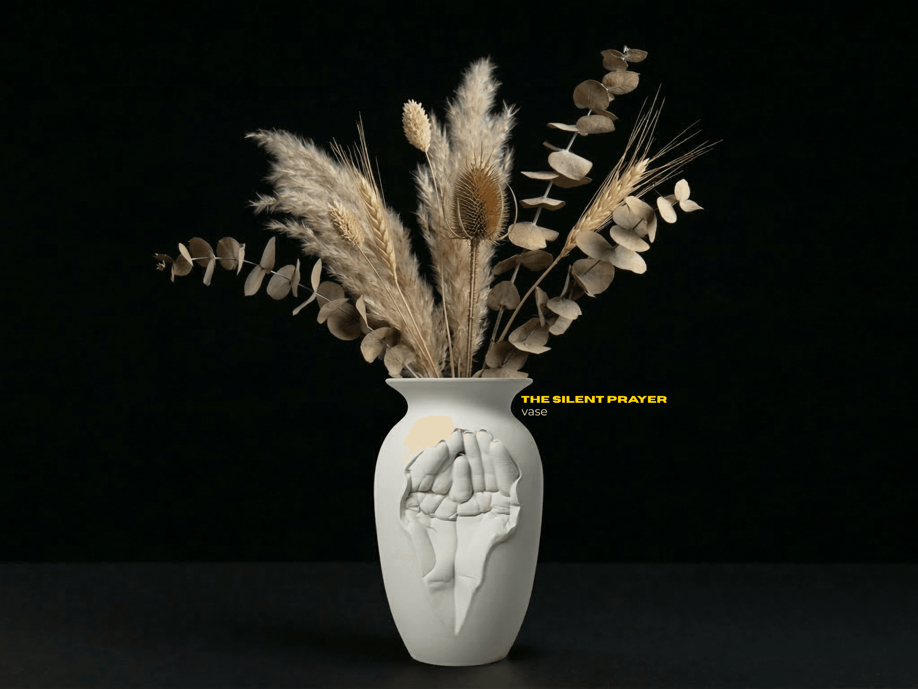 The Silent Prayer Vase 3d model