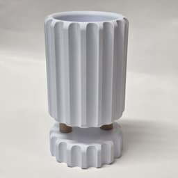 Fluted Holder 3d model