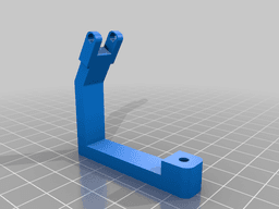 Logitech C270 Mount Arm and Cam Connector Remix 3d model