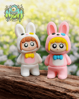 Onezies Bunny Flexi - NOMz 3d model