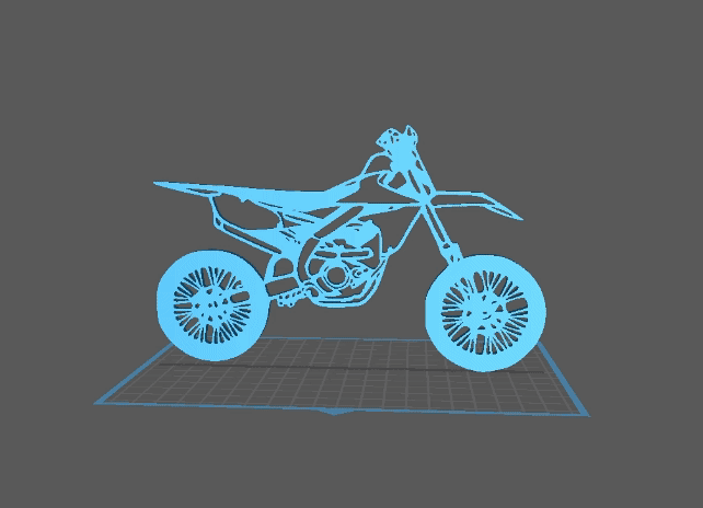 Yamaha - YZF Wall Art 3d model