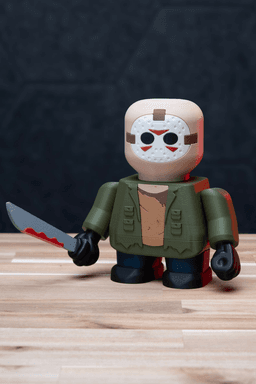 Jason Chunkhees - Friday the 13th Kit | No Supports, No AMS, No Glue 3d model