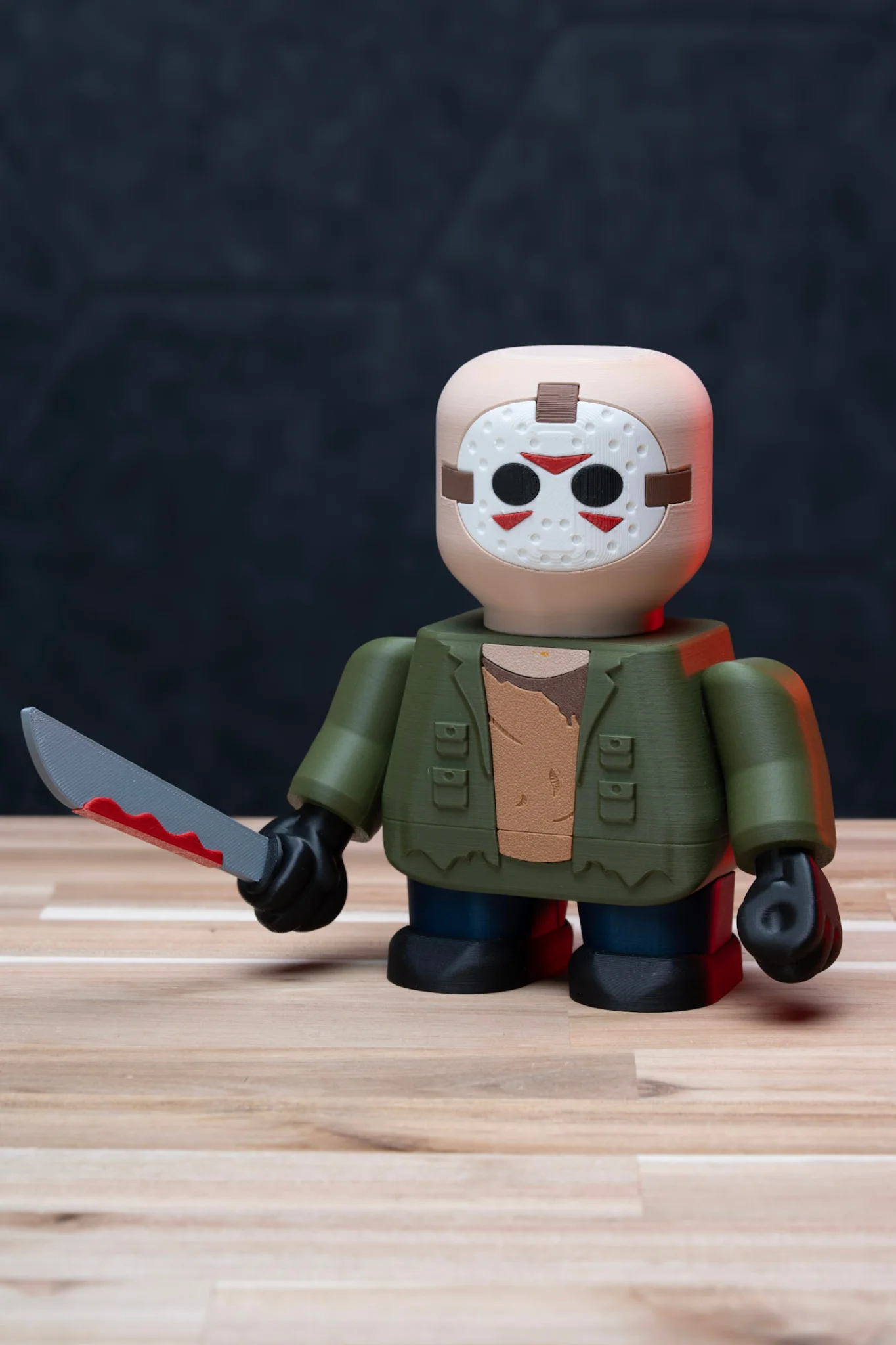 Jason Chunkhees - Friday the 13th Kit | No Supports, No AMS, No Glue 3d model