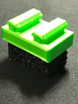 Ender 3 Foot Damper Support for 40x40 profile 3d model