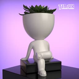 ROBERT PLANT SEATED 3d model