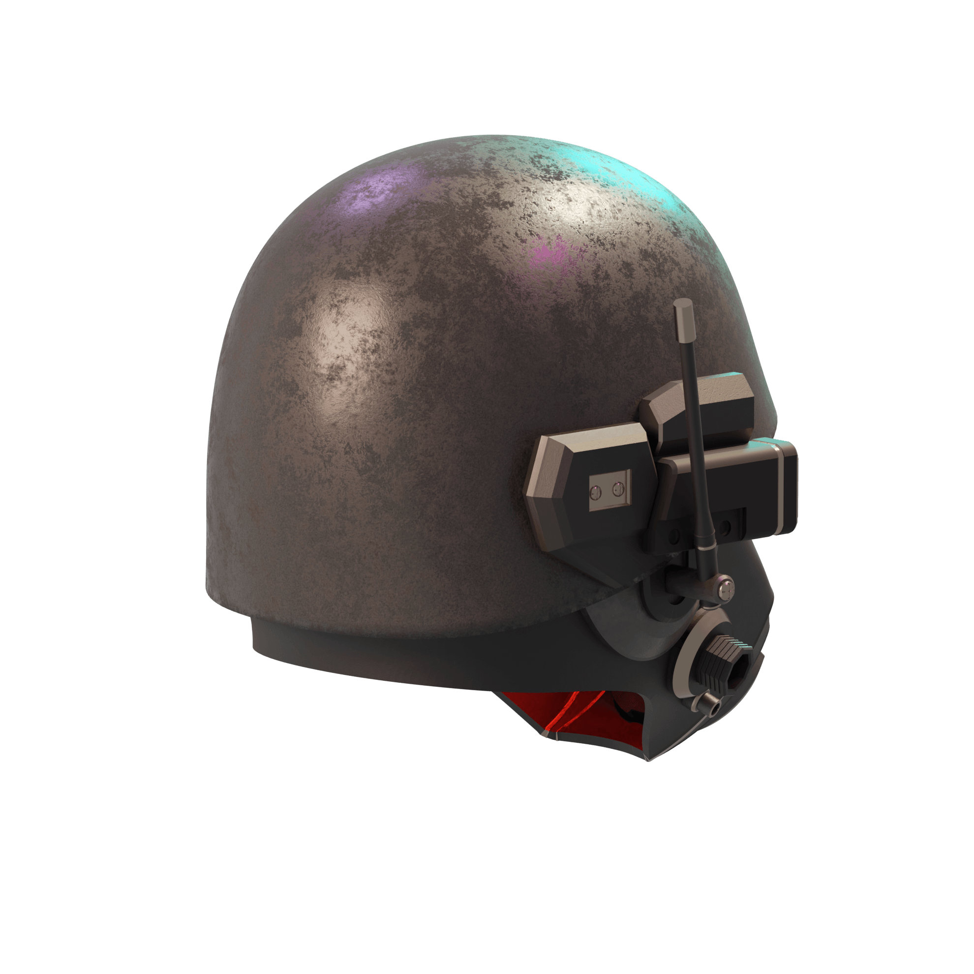 Fallout NCR Ranger Helmet 3d model