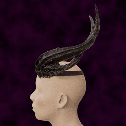 Fantasy Devil Raphael Horns set from Baldurs Gate 3 3d model