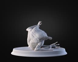 Turgle Figurine - Pose 2 - 3D Print Files 3d model