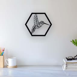 Hummingbird Wall Art 3d model