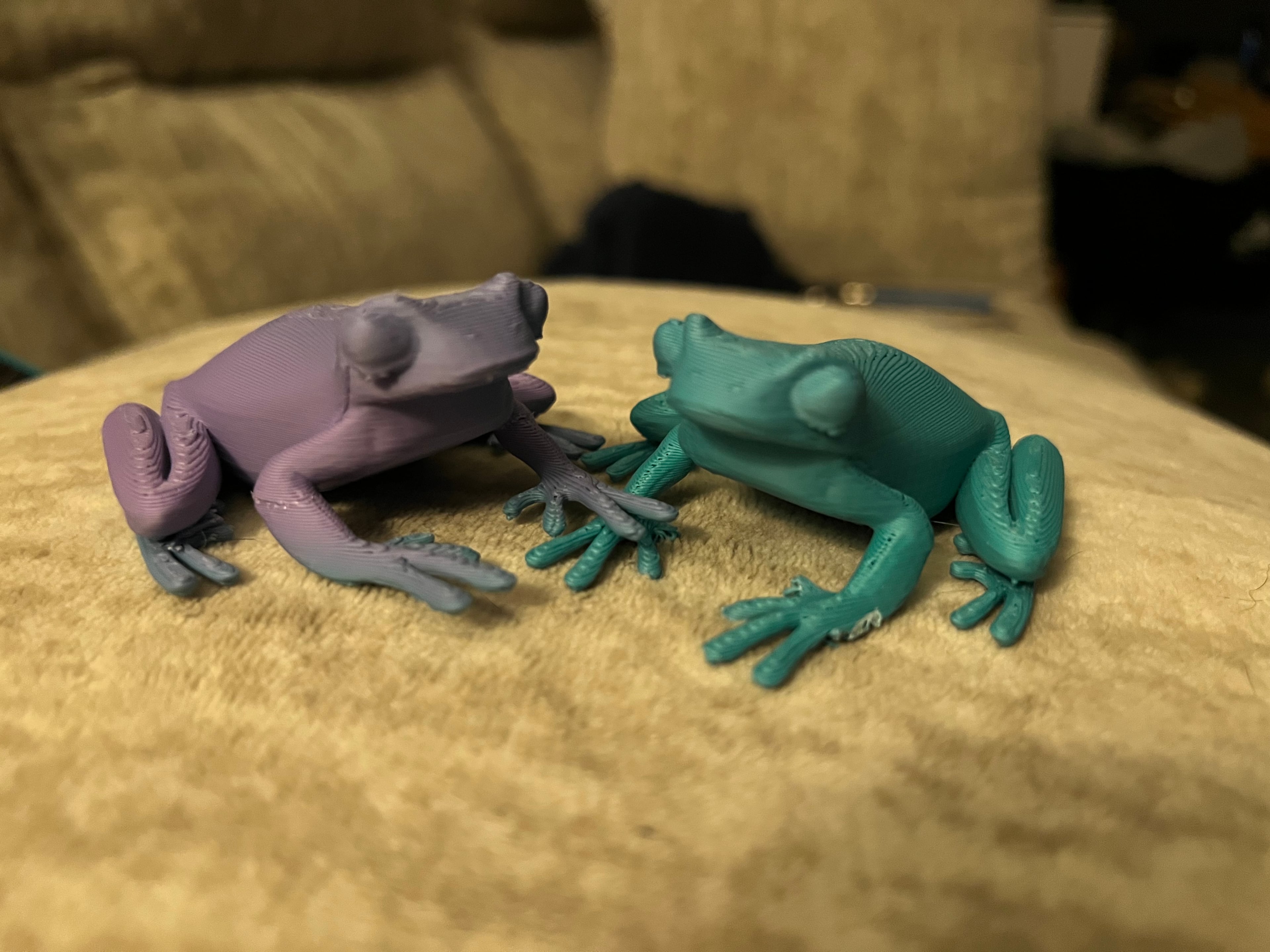 Funky Frog Figure 3d model